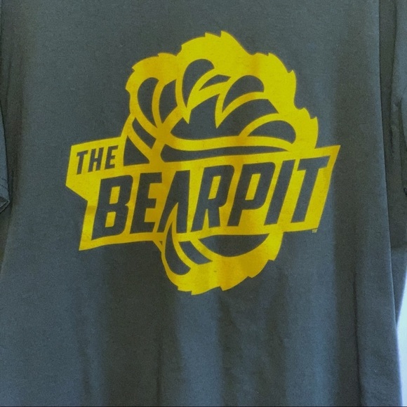 Baylor | Bear Pit S/S Tee Heavyweight Cotton Med - Picture 4 of 7